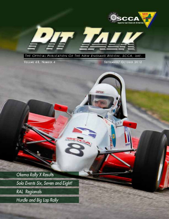 2012 NER Pit Talk Cover - Dix @ NHMS